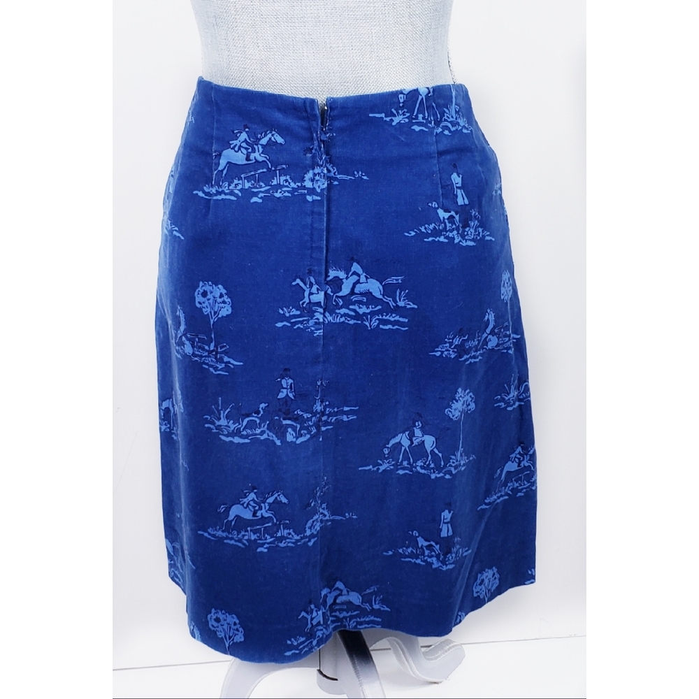 SOLD* Lilly Pulitzer Corduroy Foxhunt  Skirt 6 - Picture 5 of 5